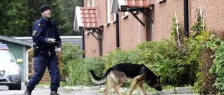 Stort polispådrag efter pistolhot