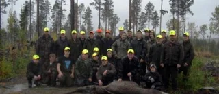 Lyckad älgjakt för elever