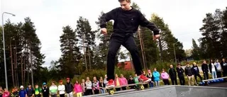Skateparken invigdes