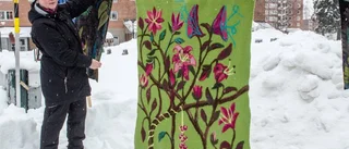 Konst bland snödrivorna