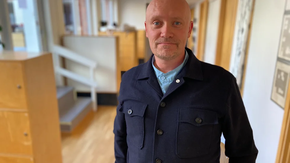 Patrik Vesterlund på Enskilda gymnasiet i Nyköping blev utsedd till "årets lärare" på Lärargalan.