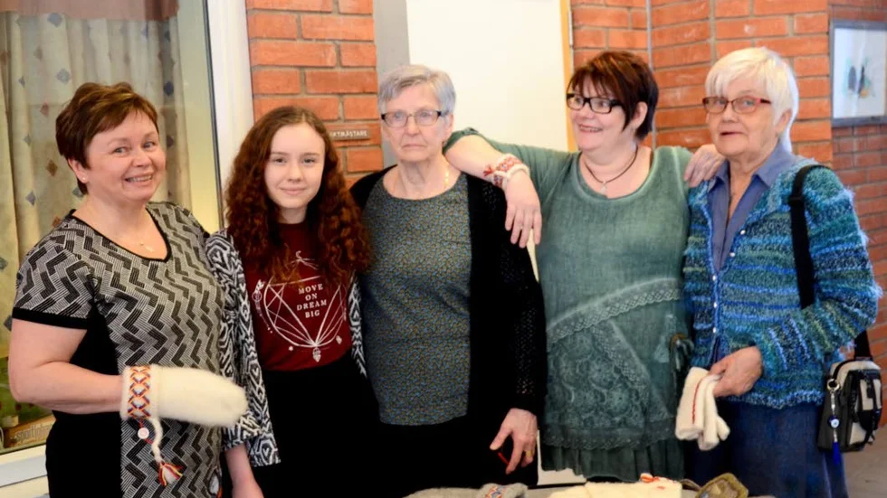 Anne-Maje Gunnelbrand, Vilma Hjärtström, Astrid Hjärtström,  och Inga-Lill Poramaa Rosi Fredriksson har engagerat sig för att få till Vantfestivalen i Junosuando.
