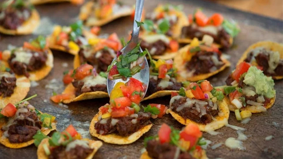 Nachofest texmex style! Festlig och kanongod plockmat som det svänger om.