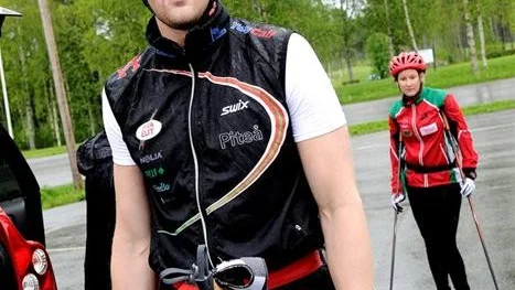 TILLBAKA. Jesper Modin snittar tio träningstimmar i veckan.