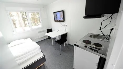 COMPACT LIVING. Möblerat och klart, 14,5 kvadratmeter. Plus egen ingång.