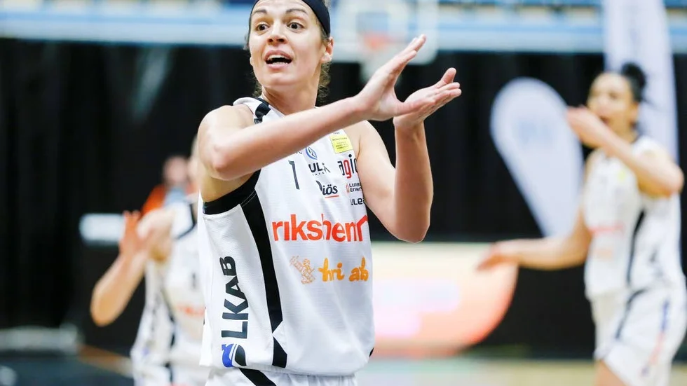 Sofie Hendrickx gjorde 15 poäng mot Udominate.