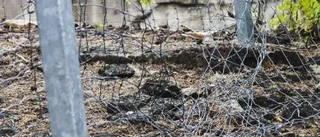 Gammelängsfortet är vandaliserat