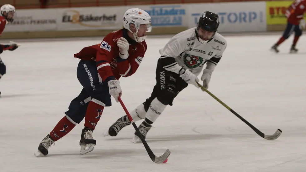 Ville Hämäläinen var en av många KVBS-spelare som gjorde det bra mot Örebro, även om resultatet gick emot.