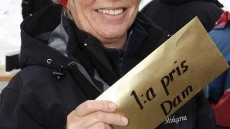 Eliabeth Danielsson, Svensbyn, vinnare i damklassen.