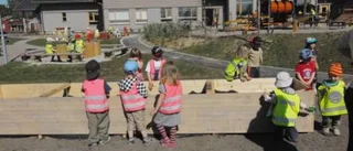 Unga trädgårdsmästare sådde frön och satte potatis och rödbetor