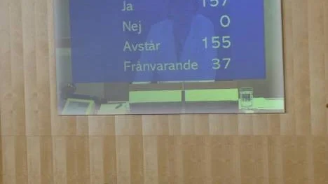 Voteringstavlan i riksdagen på onsdagen visar på att ingen var emot att återremittera FRA-lagförslaget till försvarsutskottet. Sedan var det bara oppositionen som var emot.
