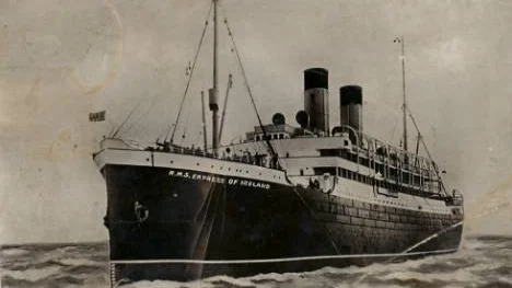 Empress of Ireland gick ett sorgligt öde till mötes.