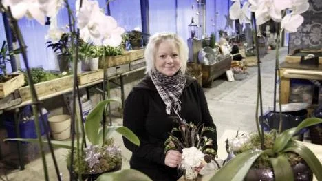 Linda Forsgren, Hortlax, ser ljusare på livet och en väg tillbaka till arbetslivet igen efter sex veckors trädgårdsrehabilitering.