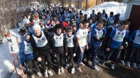 125 personer stod i går afton på startlinjen för Gåsrundans första deltävling för säsongen.