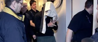 Rånarfilmen spelades upp i rättssalen