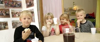 Musik, sång och rytmik när förskolan fyllde 30 år