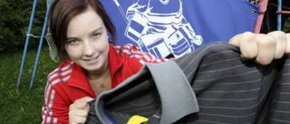 Rebeccas strålande debut i blågula tröjan