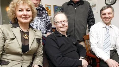 Under veckan har Sune Nilsson (mitten) besök av de ryska lärarna Tatiana Chumakovskay, Evgeni Moskalonov, Irina Prokofeva och Valeri Prokofev. Genom Rotary har de kommit till Sverige för studiebesök på svenska skolor.