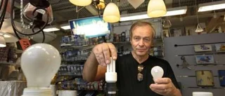 Glödlampan går en mörk framtid till mötes