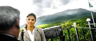 Kronprinsessan på besök i Abisko