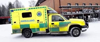 Brännskadades i ansiktet