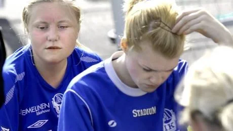 ALVIKS IK DAM. Matilda Forslund, lån från Sunnanå.
Foto: Eija Dunder