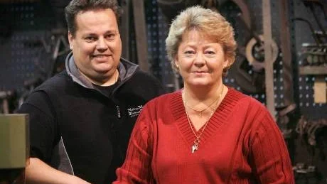 PRISADE. Niklas Pääjärvi och Anita Fors, Nybergs mekaniska, är Årets företagare i Kiruna.