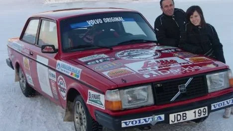 Imorgon lördag kör Brage Lundmark och dottern Sofie för seger i Logartrallyt och i DM totalt.