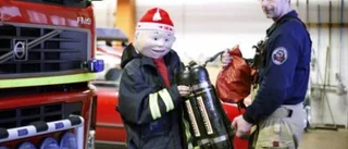 Ett tokroligt besök på brandstationen