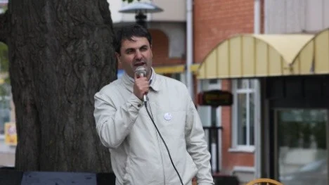 Ibrahim Baylan uppmanade alla att nyttja sin rätt att rösta på söndag.