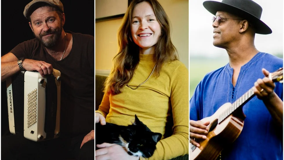 Bengan Jansson, Elin Cullhed och Eric Bibb är tre av dem som medverkar på årets kulturvecka i Rasbo nordost om Uppsala.