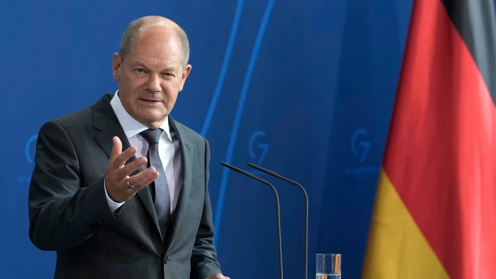 Tysklands förbundskansler Olaf Scholz. Arkivbild.