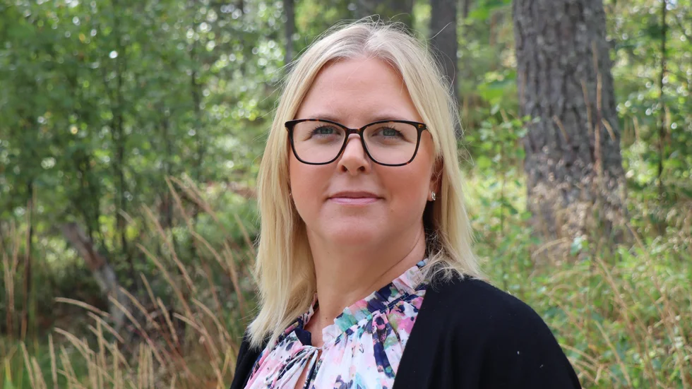 Sofia Johnsson sadlar om från försvarsmaken till chef för Näs.