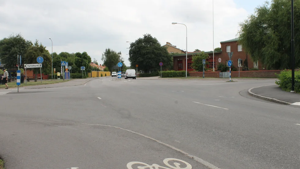 Korsningen Skänningevägen - Margaretagatan - Birgittas väg, kommer byggas om och göras mer trafiksäker för gång- och cykeltrafikanter. 