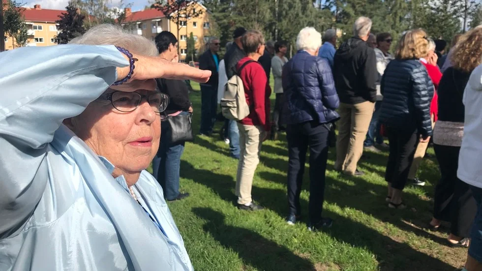 Margareta Öhlin tycker att Talltullen blivit mycket finare. "Men det är mycket som måste skötas om".