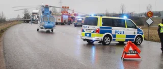 Två döda efter svår olycka vid E 20 i Åker