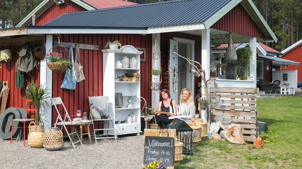 De driver både en butik och webbbutik.
