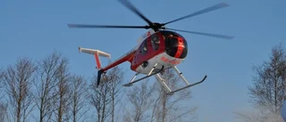 Nu besiktas elnätet – med helikopter
