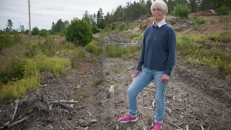 Ingrid Benson är en av de ledande rösterna mot infarten har startat en namninsamling.