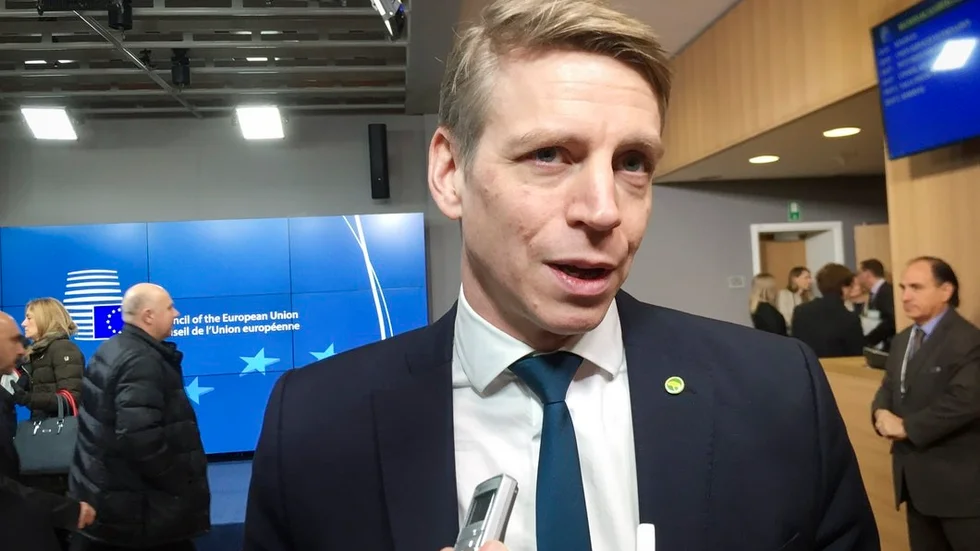 Per Bolund (MP), finansmarknadsminister.