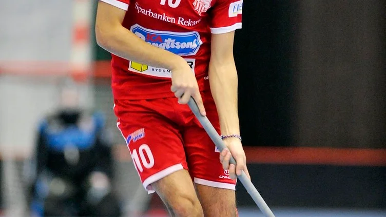 Omar Aldeeb gjorde slutspelsdebut i SSL med Falun i lördags.