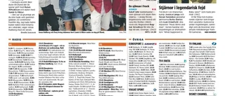 Här hittar du måndagens tv-tablå