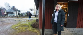 Bestörtning efter att Fyren brunnit ner