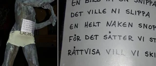 Statyn påklädd – igen