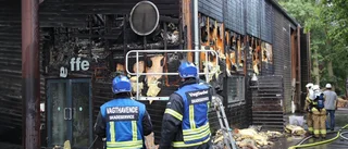 Inga djur skadades i zoobrand