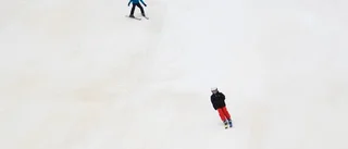 Alla på snö vid Båsenberga slalomklubb