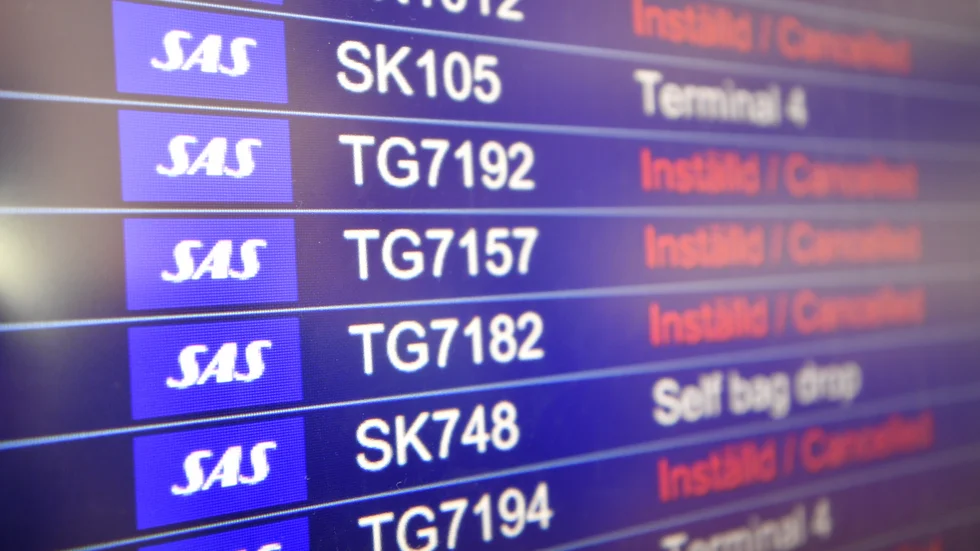 Om de två parterna, piloter och arbetsgivare, inte når en överenskommelse så kan SAS behöva ställa in nära hälften av alla flygningar – däremot inte i Luleå.