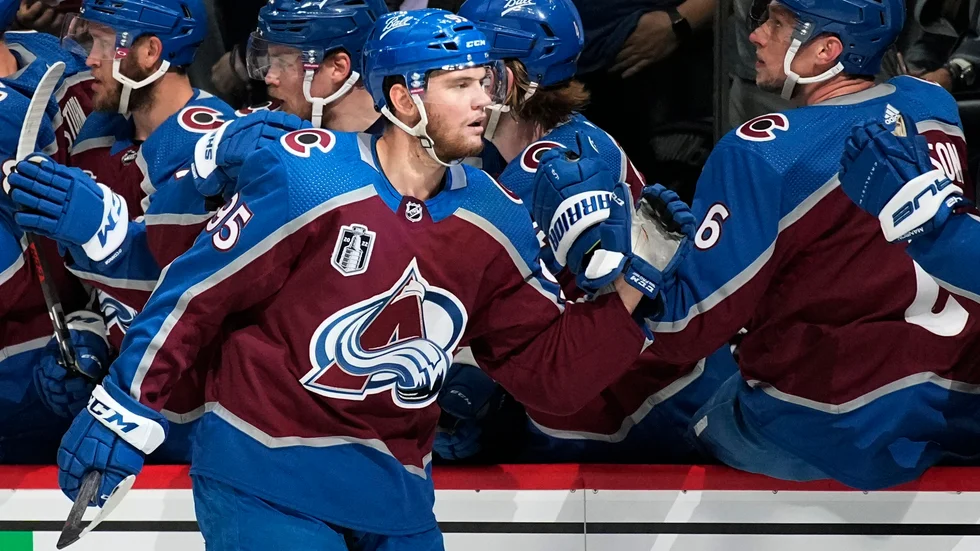 André Burakovsky byter Colorado mot Seattle. Arkivbild.