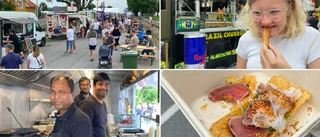 Vi liverapporterade från food truck-festens andra dag