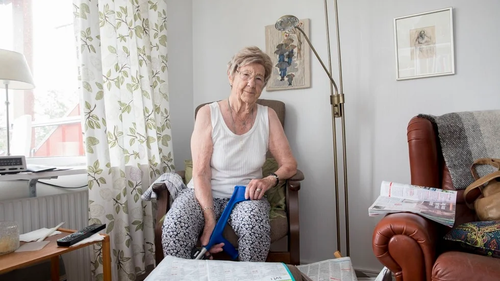 Inga Dalman, boende på Igelkotten.